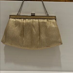 Andé Elegant Gold Clutch Bag